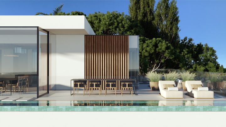 Villa Qapla - Luxury Frontline Golf Property with Spectacular Views