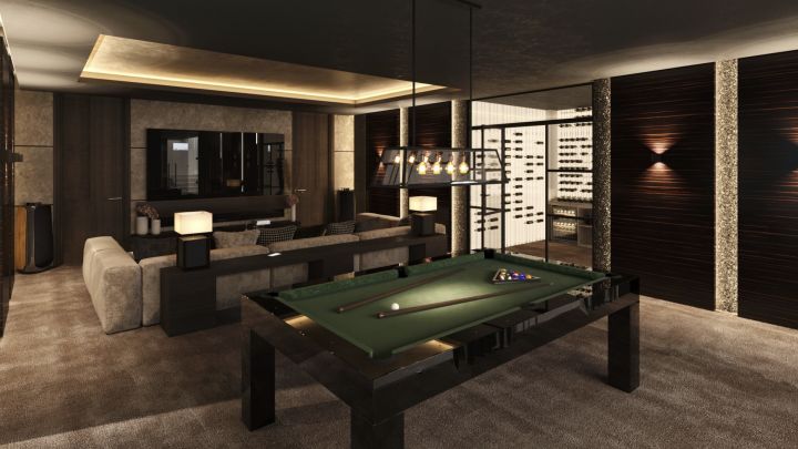 Villa avec 7 chambres et 8 salles de bain - Maison luxueuse au design moderne