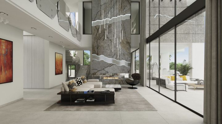 Modern style villa for sale on Golden Mile - Luxurious Home featuring Modern Design