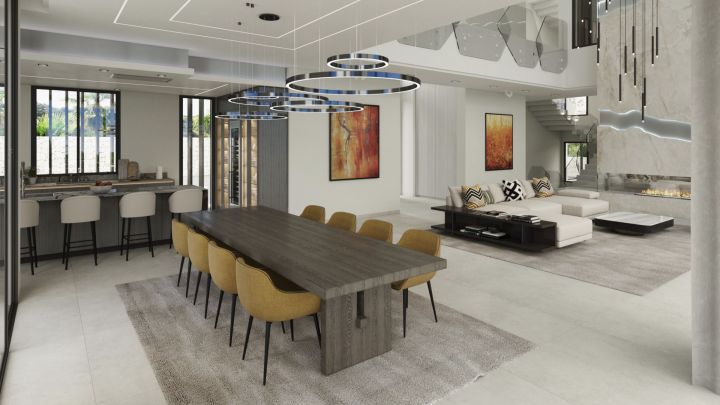 Modern style villa for sale on Golden Mile - Luxurious Home featuring Modern Design
