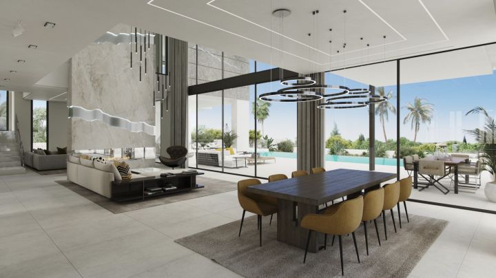 Modern style villa for sale on Golden Mile - Luxurious Home featuring Modern Design