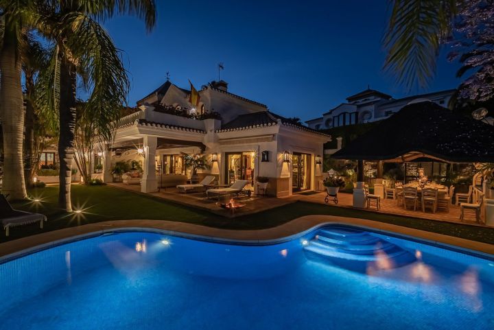 Beachside Mediterranean style villa for sale in Marbella East - Luxury Property with Andalusian Charm