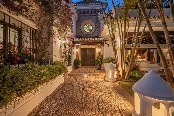 Beachside Mediterranean style villa for sale in Marbella East - Luxury Property with Andalusian Charm