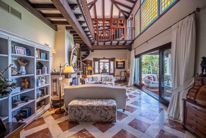 Beachside Mediterranean style villa for sale in Marbella East - Luxury Property with Andalusian Charm