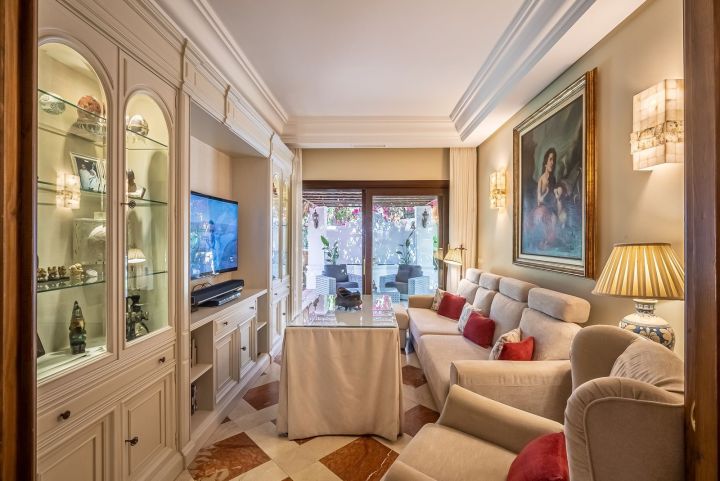 Beachside Mediterranean style villa for sale in Marbella East - Luxury Property with Andalusian Charm