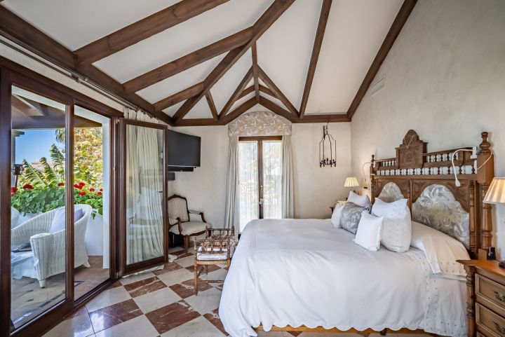 Beachside Mediterranean style villa for sale in Marbella East - Luxury Property with Andalusian Charm