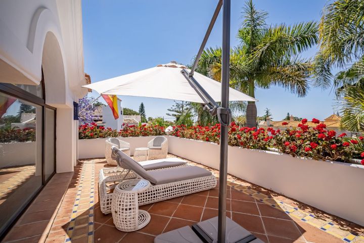 Beachside Mediterranean style villa for sale in Marbella East - Luxury Property with Andalusian Charm