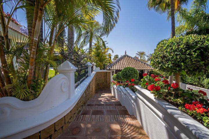 Beachside Mediterranean style villa for sale in Marbella East - Luxury Property with Andalusian Charm
