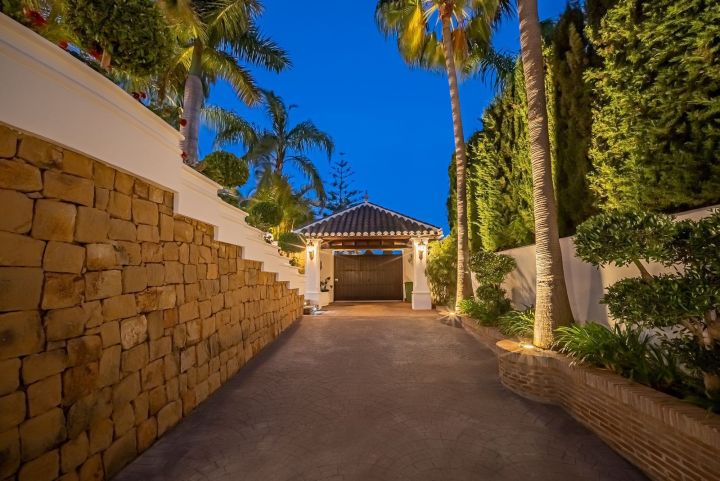 Beachside Mediterranean style villa for sale in Marbella East - Luxury Property with Andalusian Charm