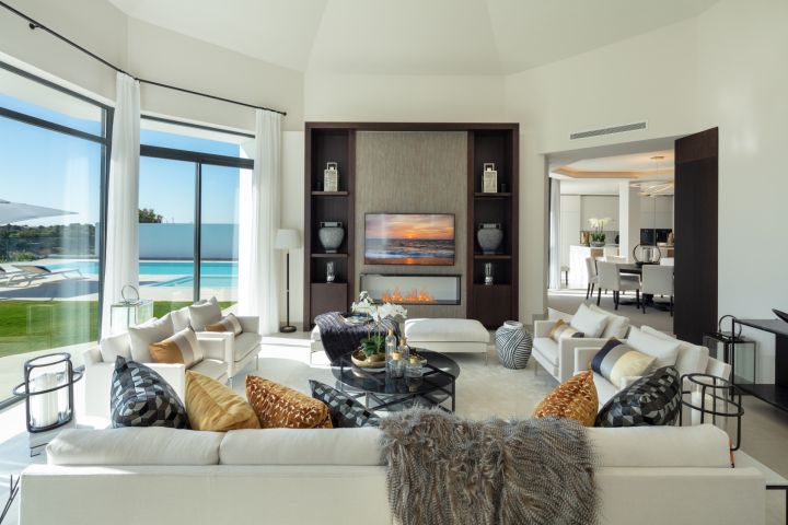 Villa Elia - Elegante casa moderna en primera línea de un campo de golf