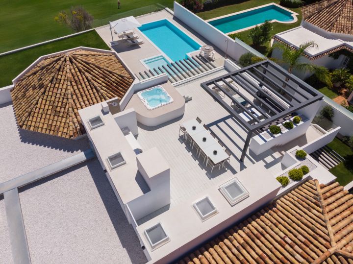 Villa Elia - Elegante casa moderna en primera línea de un campo de golf