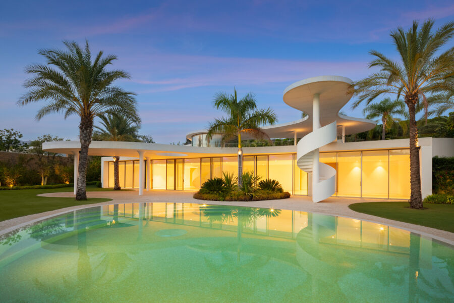 Finca Cortesin - Golf Side Villa 7 - Exclusiva casa Select con vistas al campo de golf
