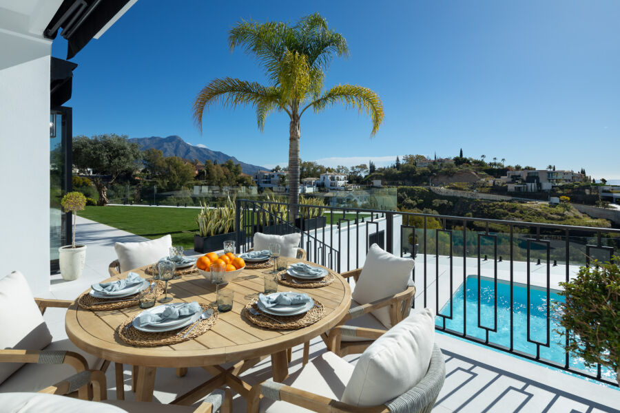 Villa Zibà - Villa contemporánea exclusiva con vistas panorámicas