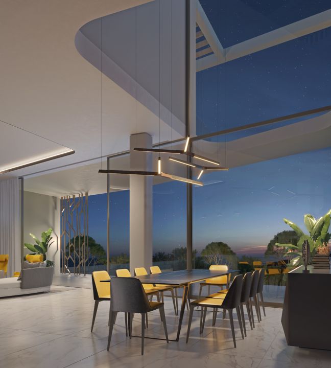 Zafiro Villa Designed by Lamborghini - Stylish Property Featuring Modern Design