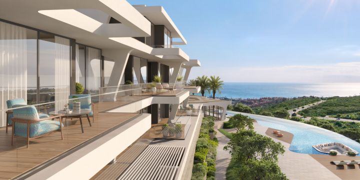 Marea, Finca Cortesin - Exclusive Apartment with Stunning Sea Views