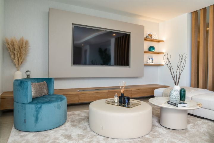 Villa avec 4 chambres et 5 salles de bain - Villa exclusive et raffinée avec vue sur le golf à Estepona