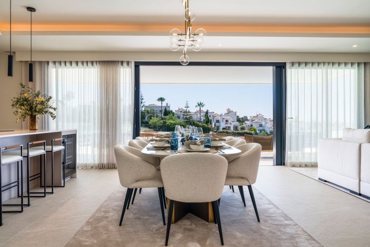 Villa avec 4 chambres et 5 salles de bain - Villa exclusive et raffinée avec vue sur le golf à Estepona