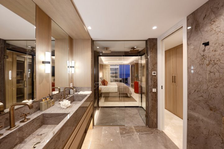 Appartement à Marina de Puente Romano - Maison moderne sur mesure avec vue sur la mer