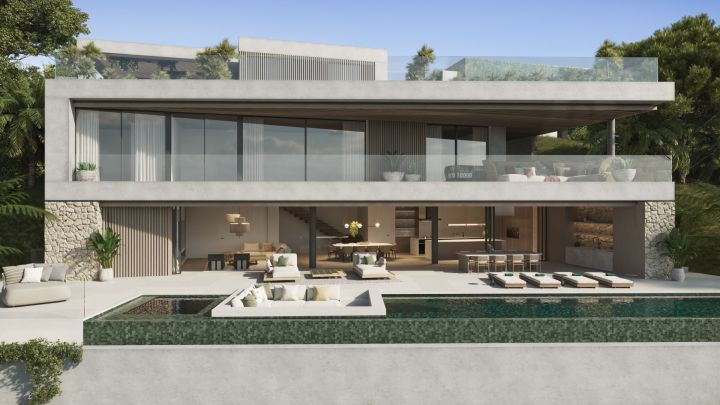 Aloha 47 B - Plot with project of Villa - Contemporary Modern Home with Panoramic Views
