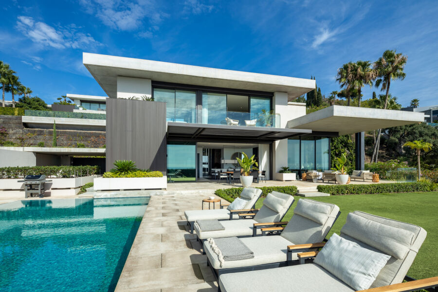 The Hills 5 - Casa moderna contemporánea con impresionantes vistas al mar en La Quinta