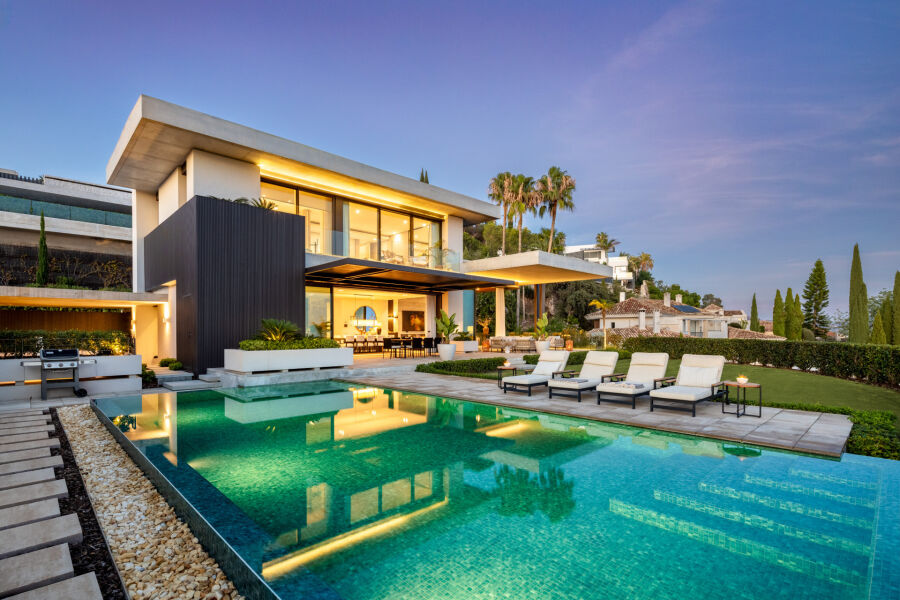 The Hills 5 - Casa moderna contemporánea con impresionantes vistas al mar en La Quinta