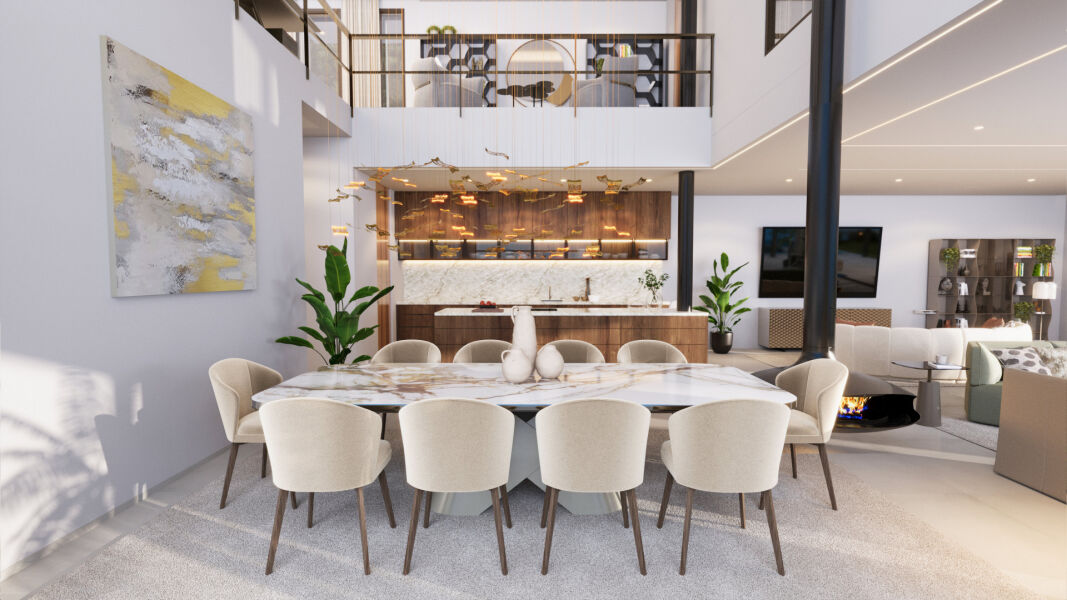 Villa Tiffany - Propiedad contemporánea con impresionantes vistas al mar