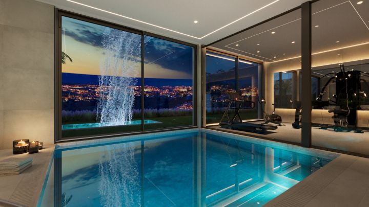 Villa Tiffany - Propiedad contemporánea con impresionantes vistas al mar