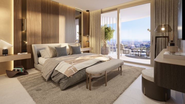 Apartment avec 2 chambres et 2 salles de bain - Propriété haut de gamme élégante avec vue panoramique