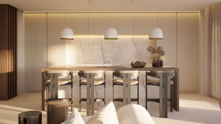 Apartment avec 2 chambres et 2 salles de bain - Propriété haut de gamme élégante avec vue panoramique