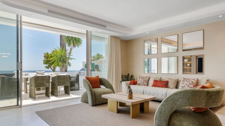 Apartamento en primera linea de playa - Elegante apartamento exclusivo en primera línea de golf