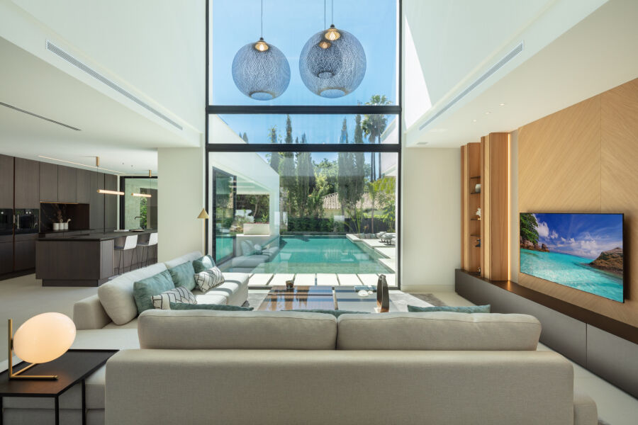 Villa Sirius - Villa élégante offrant une vue sur le golf à Las Brisas