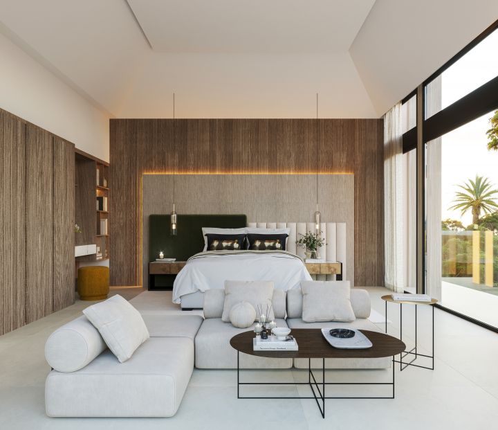 New project of 4 villas in Golden Mile - Elegant Modern Home with Stunning Sea Views