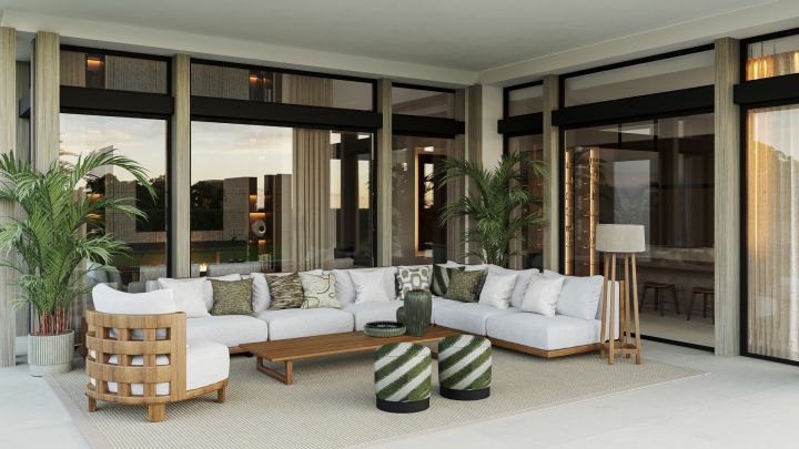 New project of 4 villas in Golden Mile - Elegant Modern Home with Stunning Sea Views