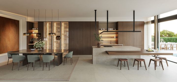 New project of 4 villas in Golden Mile - Elegant Modern Home with Stunning Sea Views
