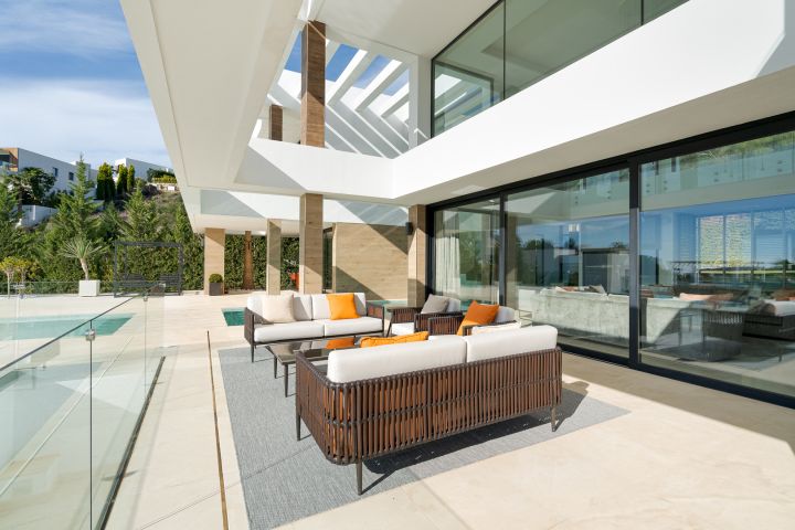 La Alqueria 16 - Villa contemporánea exclusiva con vistas al campo de golf en La Alquería