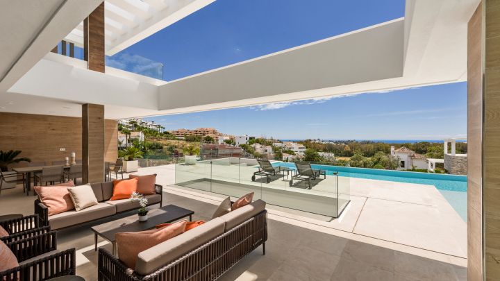 La Alqueria 16 - Villa contemporánea exclusiva con vistas al campo de golf en La Alquería