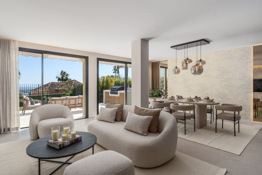 Townhouse Horizon - Adosado reformado con vistas al Mediterráneo en La Quinta, Benahavís