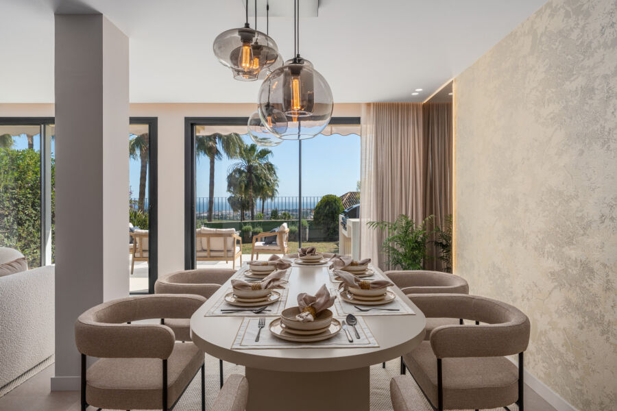 Townhouse Horizon - Adosado reformado con vistas al Mediterráneo en La Quinta, Benahavís