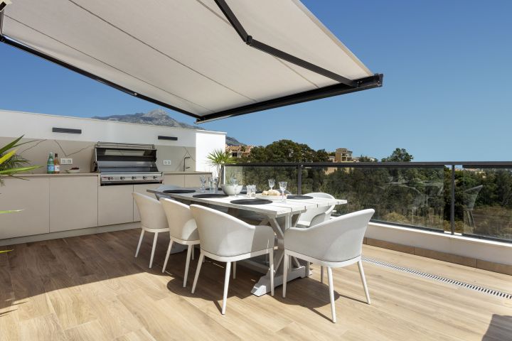 Aloha Penthouse - Élégante Méditerranée Vivant à La Cerquilla