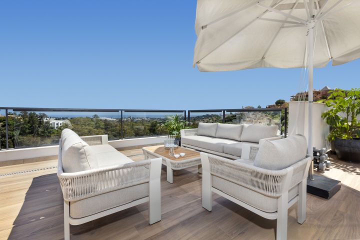 Aloha Penthouse - Élégante Méditerranée Vivant à La Cerquilla