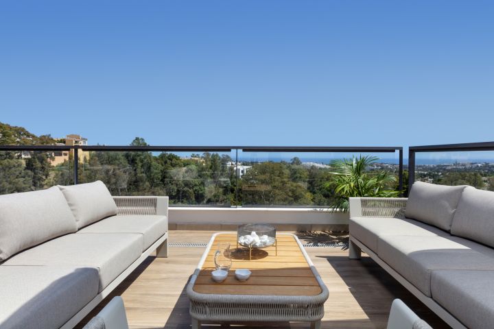 Aloha Penthouse - Élégante Méditerranée Vivant à La Cerquilla