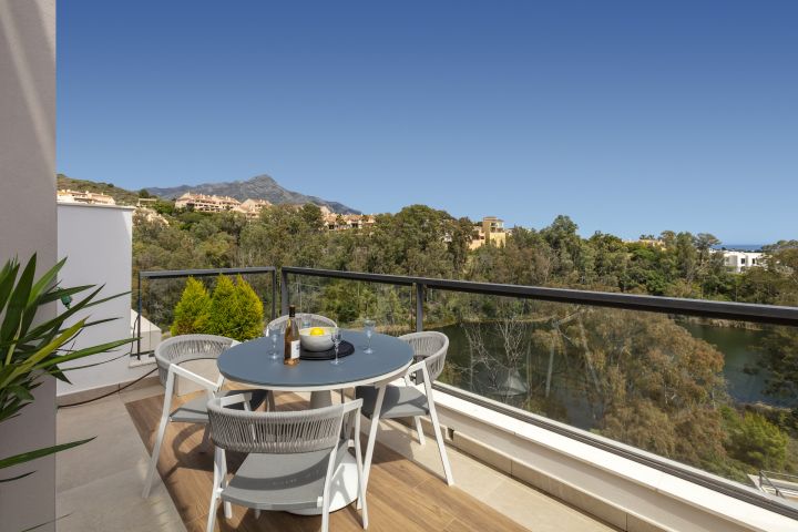 Aloha Penthouse - Élégante Méditerranée Vivant à La Cerquilla