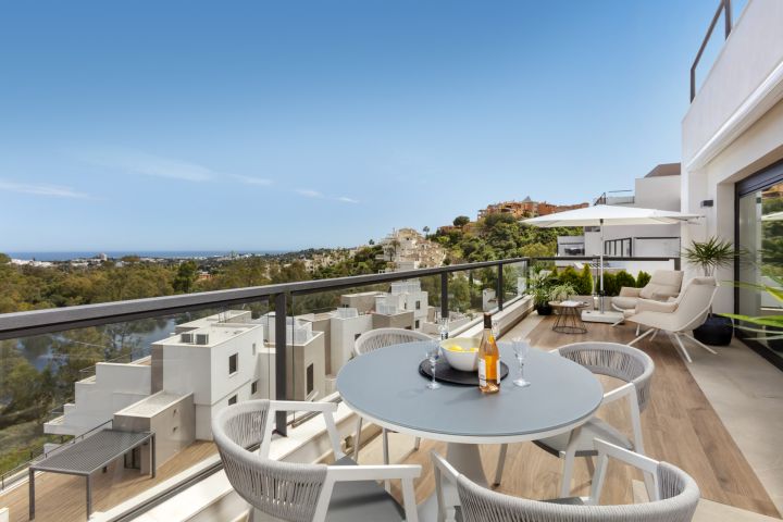 Aloha Penthouse - Élégante Méditerranée Vivant à La Cerquilla