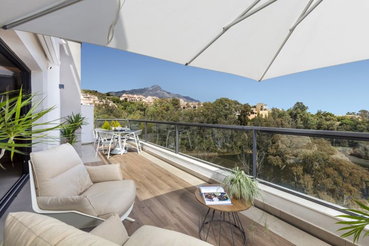 Aloha Penthouse - Élégante Méditerranée Vivant à La Cerquilla