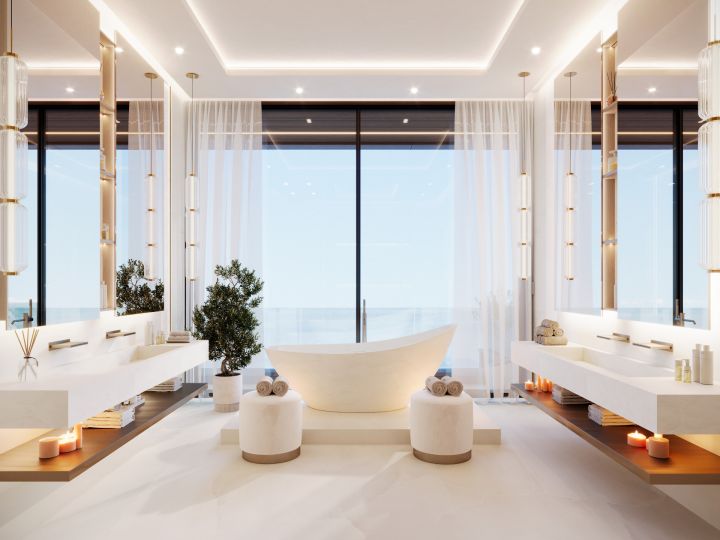 Villa avec 5 chambres et 5 salles de bain - Maison élégante au design moderne