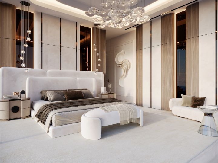 Villa avec 5 chambres et 5 salles de bain - Maison élégante au design moderne