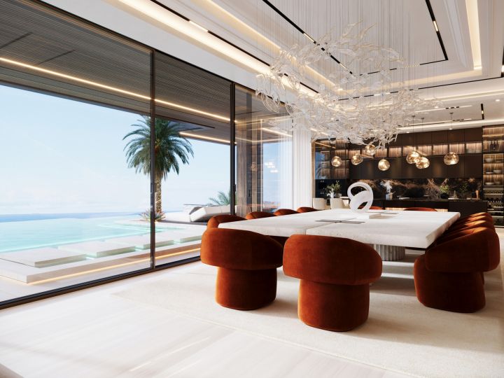 Villa avec 5 chambres et 5 salles de bain - Maison élégante au design moderne