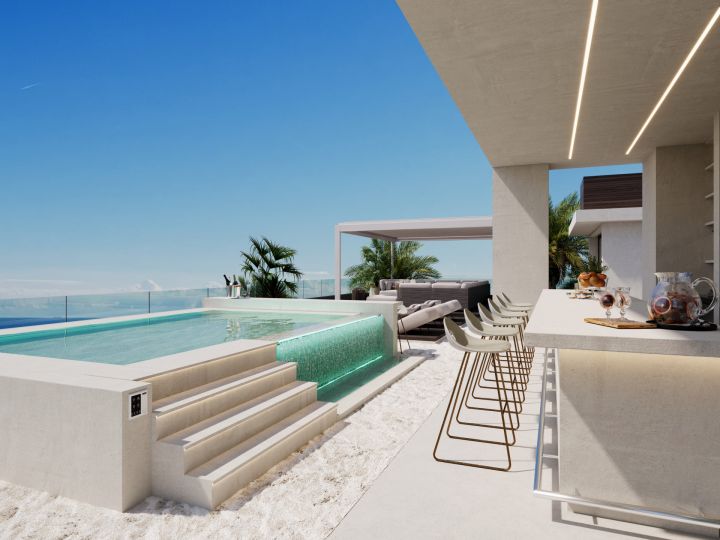 Villa avec 5 chambres et 5 salles de bain - Maison élégante au design moderne