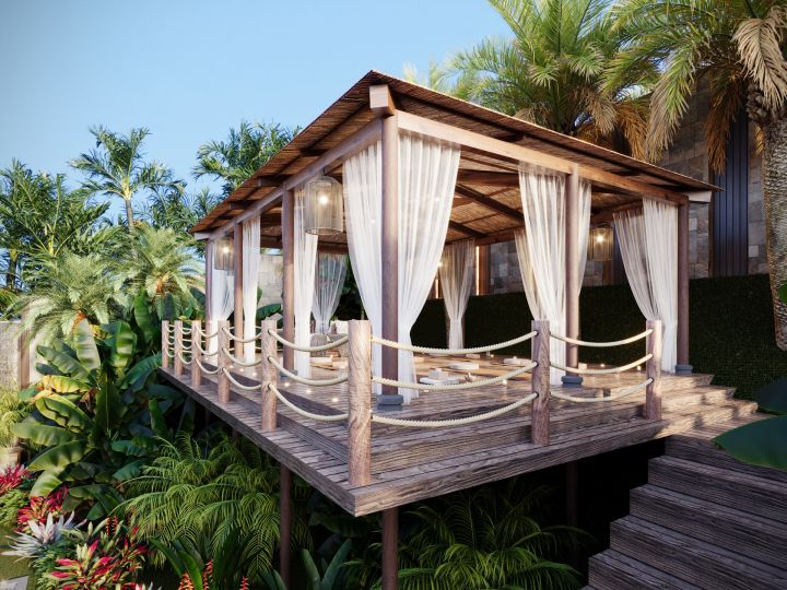Villa avec 5 chambres et 5 salles de bain - Maison élégante au design moderne