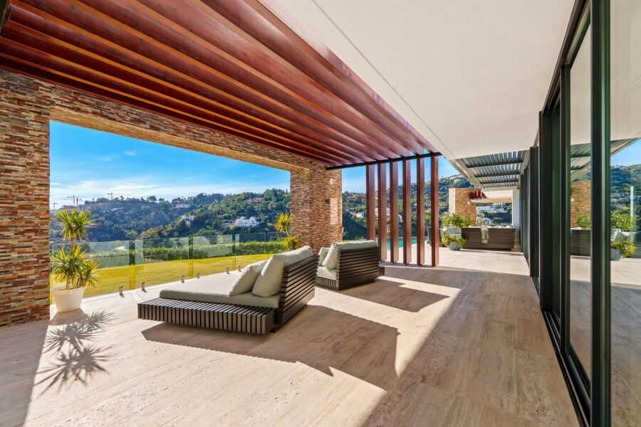 Madroñal 72 - Villa de luxe en colline avec salle de sport extérieure